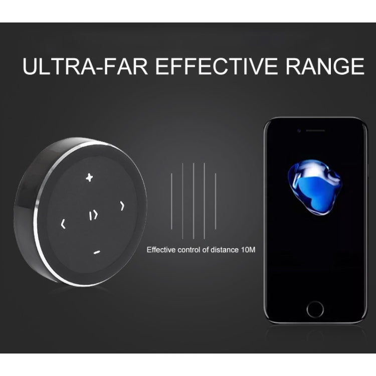 Controlador inalámbrico Bluetooth para coche, mando a distancia multifuncional Multimedia para teléfono móvil, RXW-1 (Black), RXW-1 (Silver)