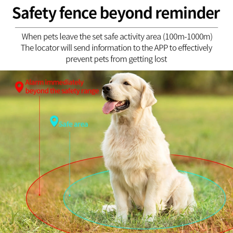 Collar Localizador GPS Inteligente P03 para Mascotas