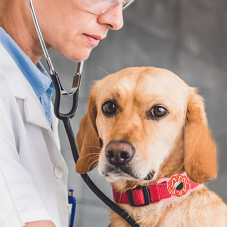 Donut Pet Collar antiarañazos a prueba de golpes cubierta de silicona para AirTag, 1, 2