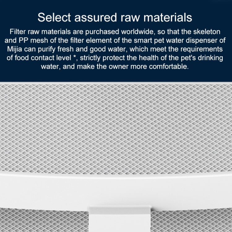 Juego de filtros original Xiaomi Mijia para dispensador de agua inteligente para mascotas (EDA0020529), Filter for Mijia 2L