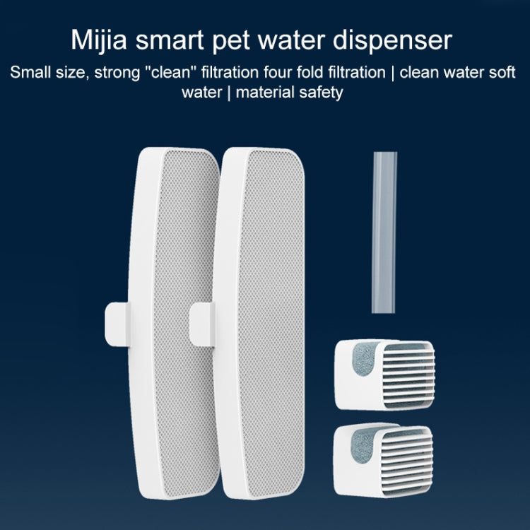 Juego de filtros original Xiaomi Mijia para dispensador de agua inteligente para mascotas (EDA0020529), Filter for Mijia 2L
