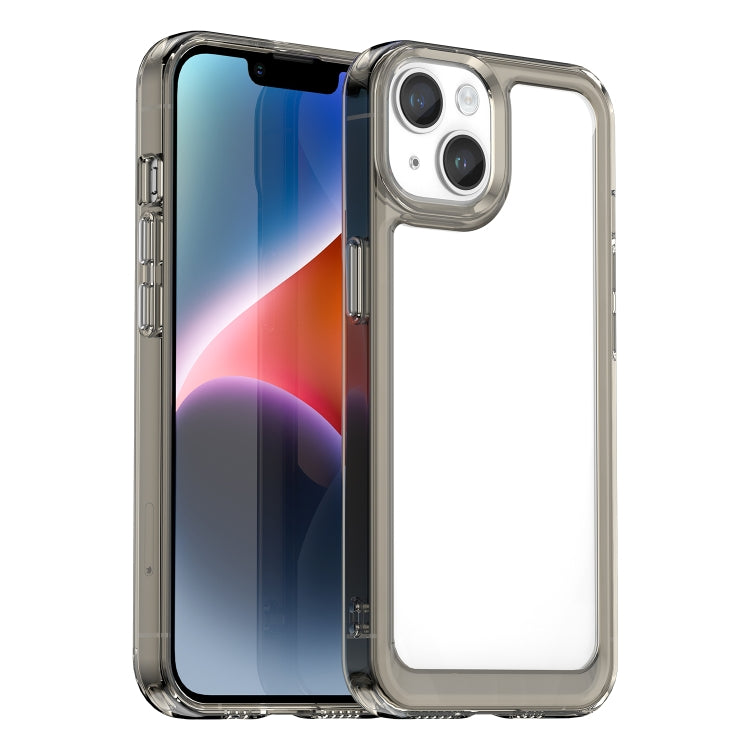 Caja colorida del teléfono de acrílico + TPU de la serie, For iPhone 17e / 16e, For iPhone 16 Pro Max, For iPhone 16 Pro, For iPhone 16 Plus, For iPhone 16, For iPhone 15 Pro Max, For iPhone 15 Pro, For iPhone 15 Plus