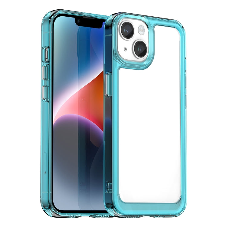 Caja colorida del teléfono de acrílico + TPU de la serie, For iPhone 17e / 16e, For iPhone 16 Pro Max, For iPhone 16 Pro, For iPhone 16 Plus, For iPhone 16, For iPhone 15 Pro Max, For iPhone 15 Pro, For iPhone 15 Plus
