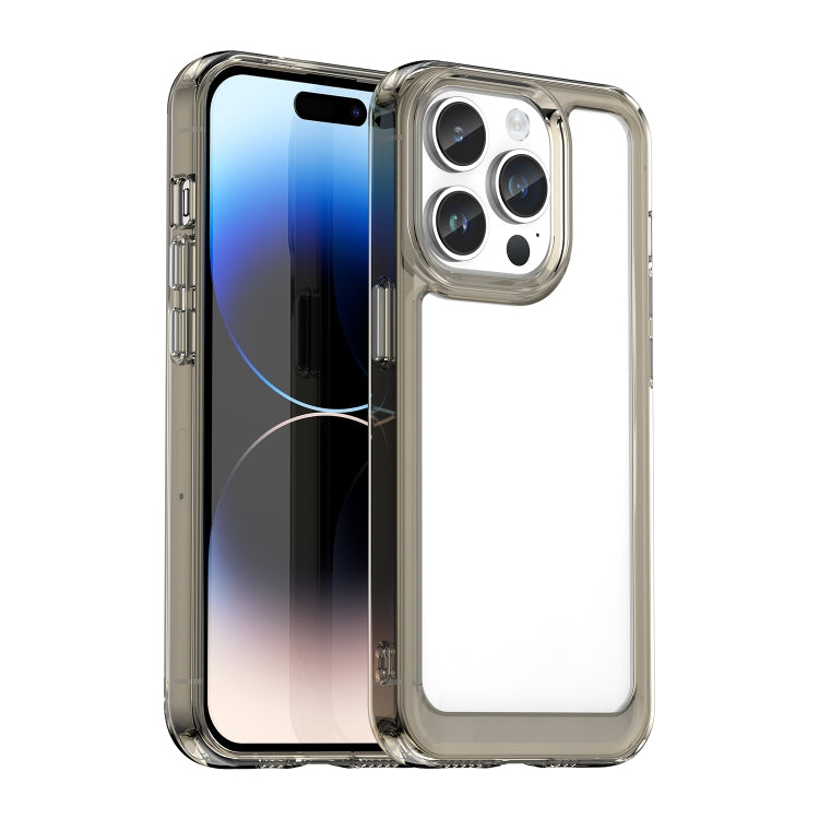 Caja colorida del teléfono de acrílico + TPU de la serie, For iPhone 17e / 16e, For iPhone 16 Pro Max, For iPhone 16 Pro, For iPhone 16 Plus, For iPhone 16, For iPhone 15 Pro Max, For iPhone 15 Pro, For iPhone 15 Plus