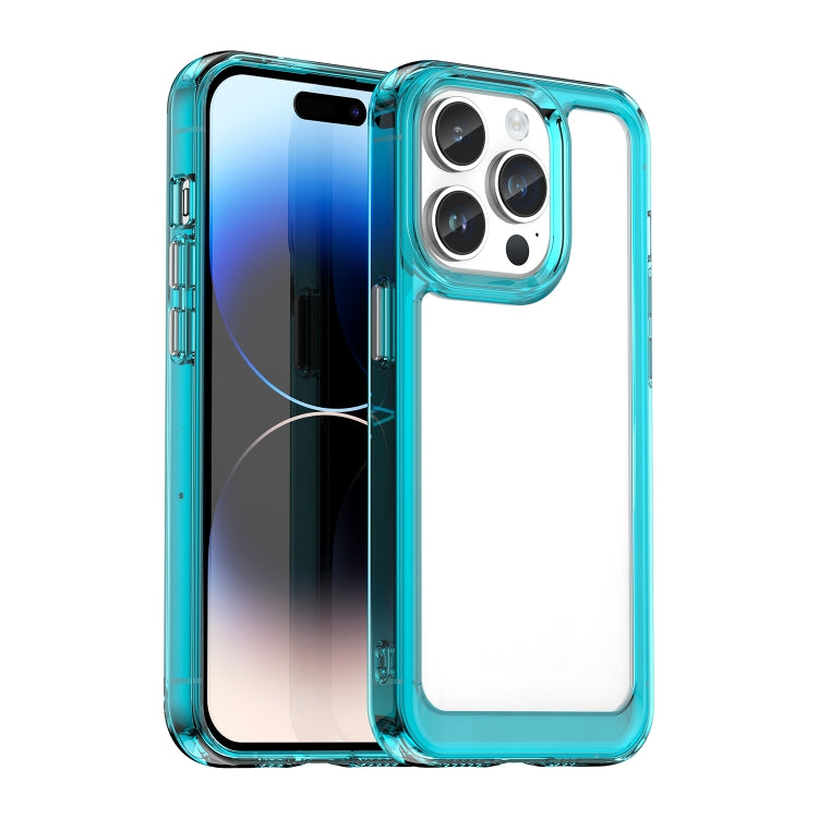 Caja colorida del teléfono de acrílico + TPU de la serie, For iPhone 17e / 16e, For iPhone 16 Pro Max, For iPhone 16 Pro, For iPhone 16 Plus, For iPhone 16, For iPhone 15 Pro Max, For iPhone 15 Pro, For iPhone 15 Plus