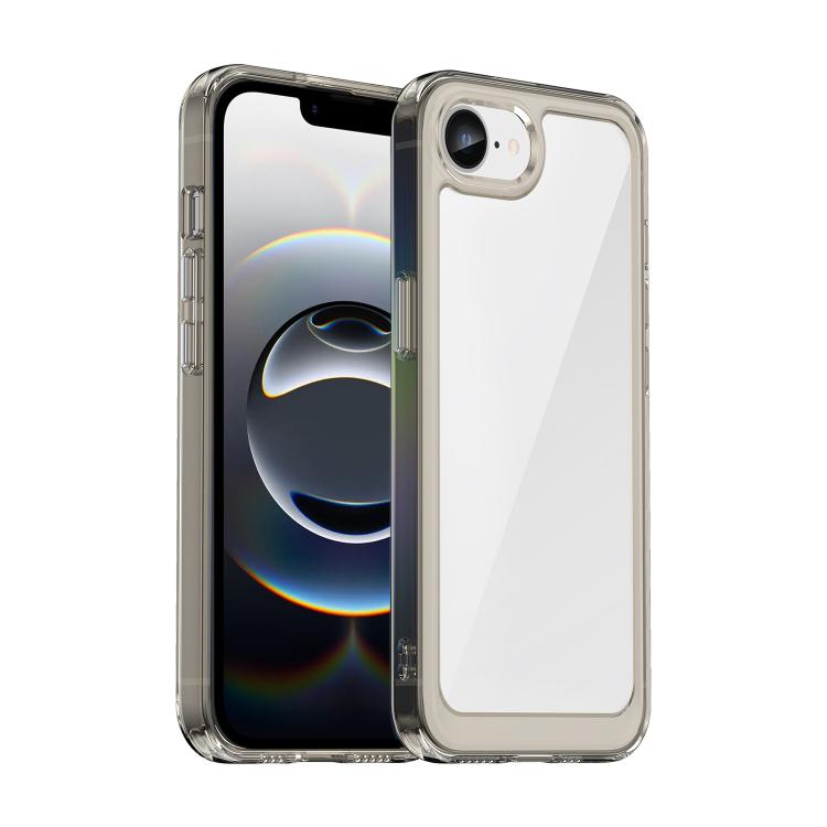 Caja colorida del teléfono de acrílico + TPU de la serie, For iPhone 17e / 16e, For iPhone 16 Pro Max, For iPhone 16 Pro, For iPhone 16 Plus, For iPhone 16, For iPhone 15 Pro Max, For iPhone 15 Pro, For iPhone 15 Plus