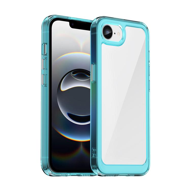 Caja colorida del teléfono de acrílico + TPU de la serie, For iPhone 17e / 16e, For iPhone 16 Pro Max, For iPhone 16 Pro, For iPhone 16 Plus, For iPhone 16, For iPhone 15 Pro Max, For iPhone 15 Pro, For iPhone 15 Plus