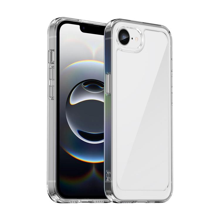 Caja colorida del teléfono de acrílico + TPU de la serie, For iPhone 17e / 16e, For iPhone 16 Pro Max, For iPhone 16 Pro, For iPhone 16 Plus, For iPhone 16, For iPhone 15 Pro Max, For iPhone 15 Pro, For iPhone 15 Plus