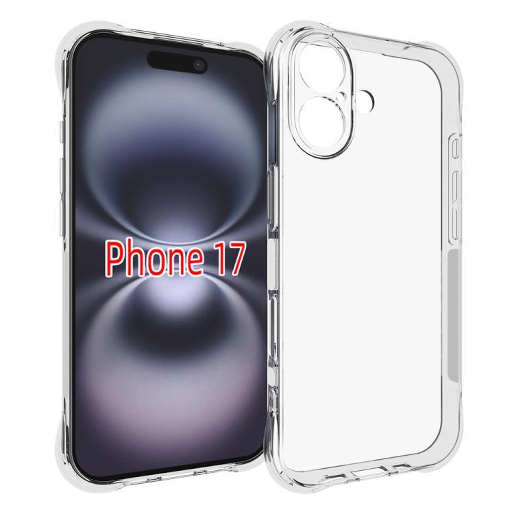 Estuche para teléfono TPU engrosamiento antideslizante a prueba de golpes, For iPhone 18, For iPhone 18 Pro, For iPhone 18 Pro Max, For iPhone 17e / 16e, For iPhone 17 Pro Max, For iPhone 17 Pro, For iPhone 17, For iPhone Air, For iPhone 16 Pro Max    ...