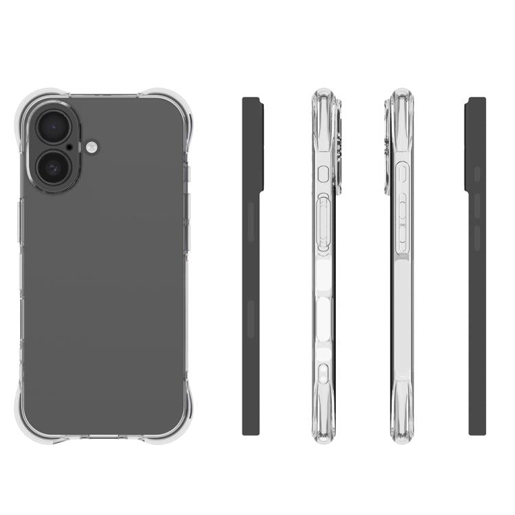 Estuche para teléfono TPU engrosamiento antideslizante a prueba de golpes, For iPhone 18, For iPhone 18 Pro, For iPhone 18 Pro Max, For iPhone 17e / 16e, For iPhone 17 Pro Max, For iPhone 17 Pro, For iPhone 17, For iPhone Air, For iPhone 16 Pro Max    ...