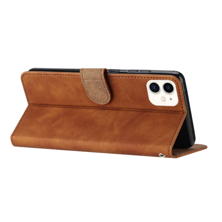 Estuche para teléfono de cuero con relieve de siete mariposas, For iPhone 12 mini, For iPhone 11 Pro Max, For iPhone 11, For iPhone 11 Pro