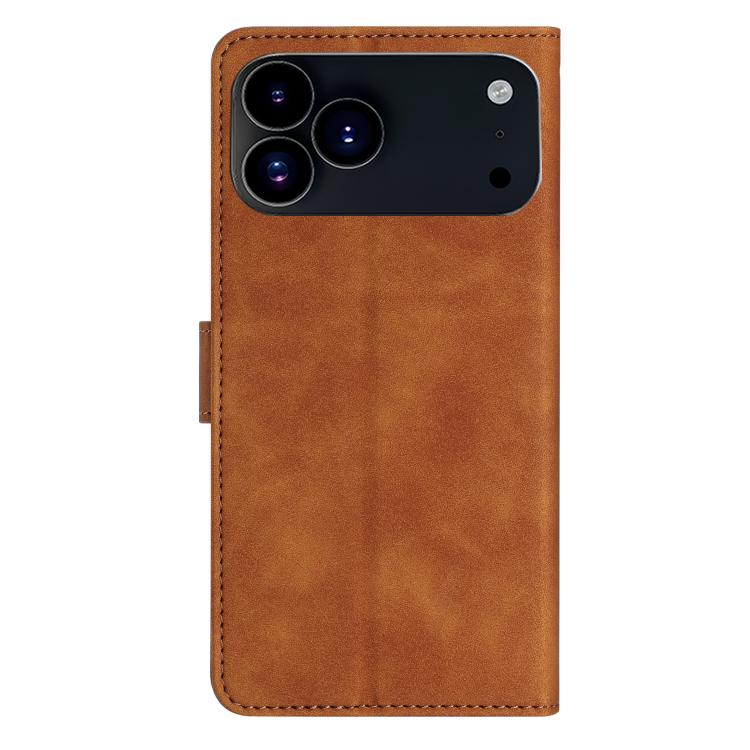 Estuche para teléfono de cuero con relieve de siete mariposas, For iPhone 18 Pro / 17 Pro, For iPhone 18 Pro Max / 17 Pro Max, For iPhone 16e / 17e, For iPhone 17, For iPhone Air, For iPhone 16 Pro Max, For iPhone 16 Pro, For iPhone 16 Plus
