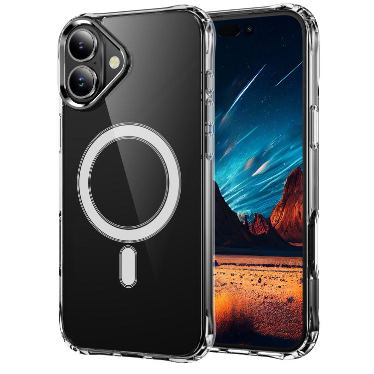 Estuche magnético MagSafe para teléfono con bolsas de aire en las cuatro esquinas, For iPhone 18, For iPhone 18 Pro, For iPhone 18 Pro Max, For iPhone 17e / 16e, For iPhone 16 Pro Max, For iPhone 16 Pro, For iPhone 16 Plus, For iPhone 16               ...