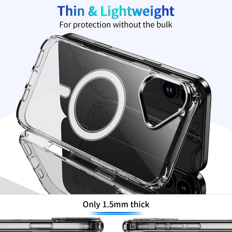 Estuche magnético MagSafe para teléfono con bolsas de aire en las cuatro esquinas, For iPhone 18, For iPhone 18 Pro, For iPhone 18 Pro Max, For iPhone 17e / 16e, For iPhone 16 Pro Max, For iPhone 16 Pro, For iPhone 16 Plus, For iPhone 16               ...