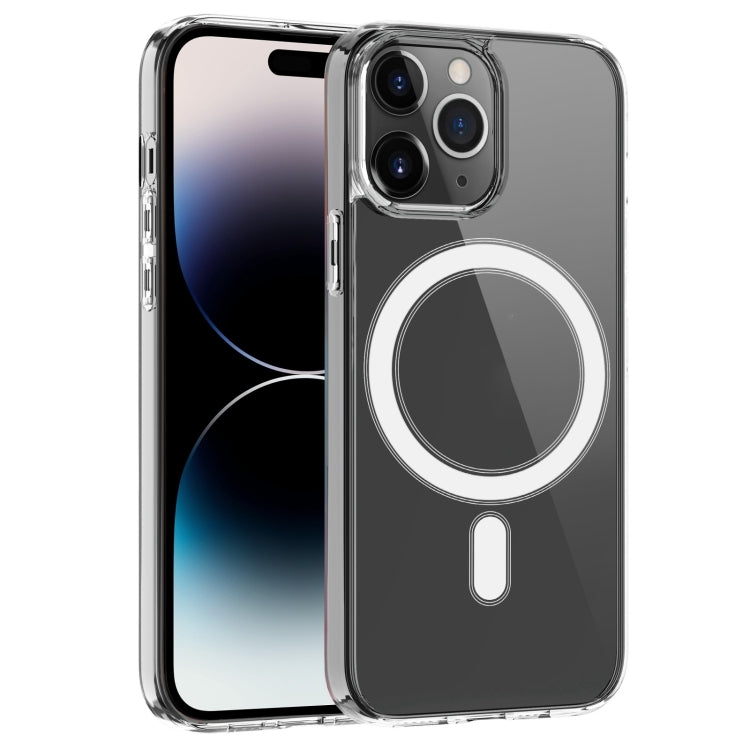 Estuche para teléfono MagSafe Clear Acrylic PC + TPU, For iPhone 18, For iPhone 18 Pro, For iPhone 18 Pro Max, For iPhone 17e / 16e, For iPhone 16 Pro Max, For iPhone 16 Pro, For iPhone 16 Plus, For iPhone 16, For iPhone 15 Pro Max, For iPhone 15 Pro  ...
