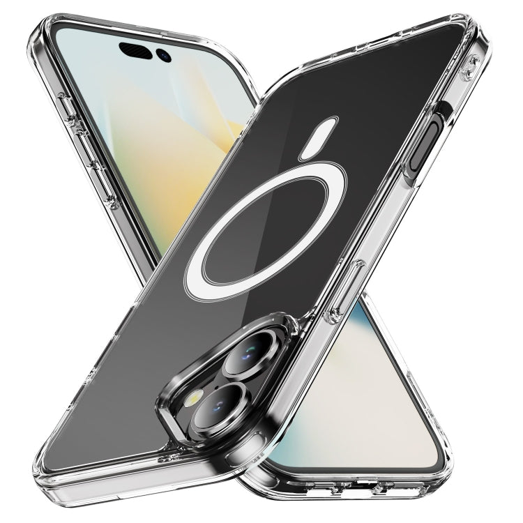 Estuche para teléfono MagSafe Clear Acrylic PC + TPU, For iPhone 18, For iPhone 18 Pro, For iPhone 18 Pro Max, For iPhone 17e / 16e, For iPhone 16 Pro Max, For iPhone 16 Pro, For iPhone 16 Plus, For iPhone 16, For iPhone 15 Pro Max, For iPhone 15 Pro  ...