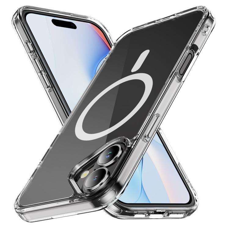 Estuche para teléfono MagSafe Clear Acrylic PC + TPU, For iPhone 18, For iPhone 18 Pro, For iPhone 18 Pro Max, For iPhone 17e / 16e, For iPhone 16 Pro Max, For iPhone 16 Pro, For iPhone 16 Plus, For iPhone 16, For iPhone 15 Pro Max, For iPhone 15 Pro  ...