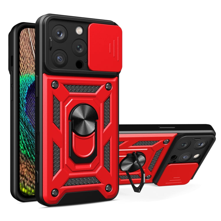 Diseño de cubierta de cámara deslizante Funda de teléfono TPU + PC, For iPhone Air, For iPhone 16 Pro Max, For iPhone 16 Pro, For iPhone 16 Plus, For iPhone 16, For iPhone 15 Pro