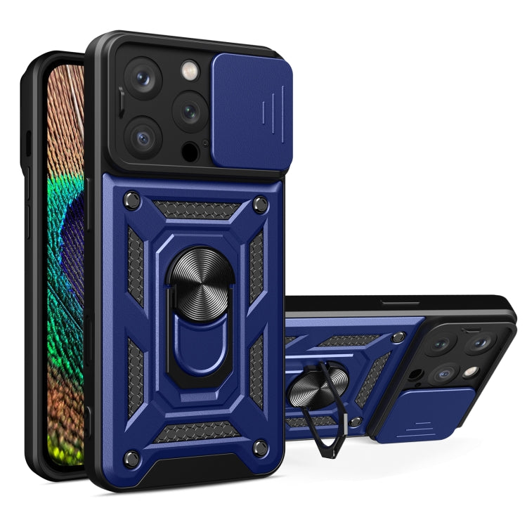 Diseño de cubierta de cámara deslizante Funda de teléfono TPU + PC, For iPhone Air, For iPhone 16 Pro Max, For iPhone 16 Pro, For iPhone 16 Plus, For iPhone 16, For iPhone 15 Pro