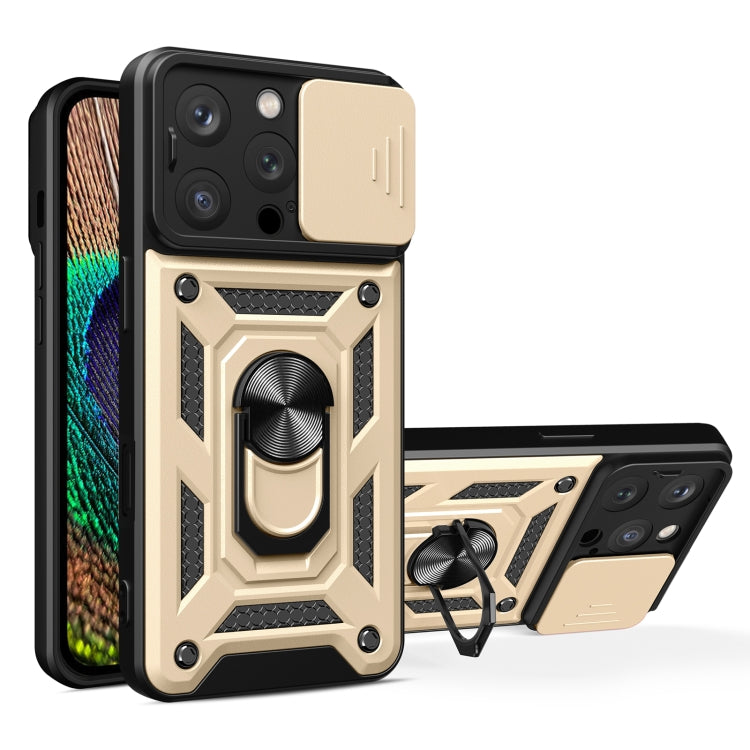 Diseño de cubierta de cámara deslizante Funda de teléfono TPU + PC, For iPhone Air, For iPhone 16 Pro Max, For iPhone 16 Pro, For iPhone 16 Plus, For iPhone 16, For iPhone 15 Pro