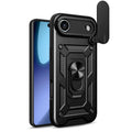 Diseño de cubierta de cámara deslizante Funda de teléfono TPU + PC, For iPhone Air, For iPhone 16 Pro Max, For iPhone 16 Pro, For iPhone 16 Plus, For iPhone 16, For iPhone 15 Pro