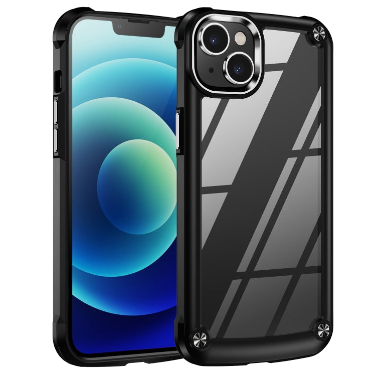 Caja del teléfono de protección de lente de TPU + PC, For iPhone 15 Pro Max, For iPhone 15 Pro, For iPhone 15 Plus, For iPhone 15
