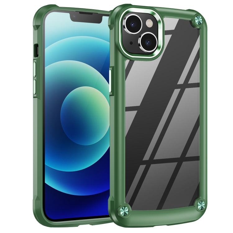 Caja del teléfono de protección de lente de TPU + PC, For iPhone 15 Pro Max, For iPhone 15 Pro, For iPhone 15 Plus, For iPhone 15