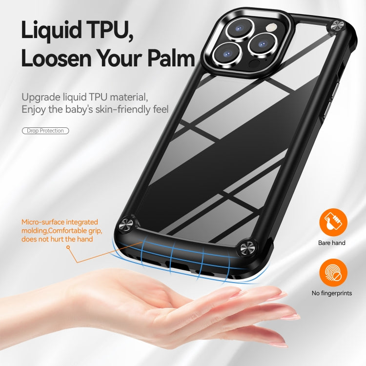 Caja del teléfono de protección de lente de TPU + PC, For iPhone 15 Pro Max, For iPhone 15 Pro, For iPhone 15 Plus, For iPhone 15