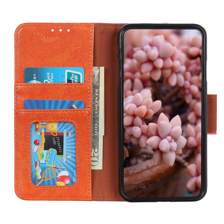 Estuche de cuero con textura de napa, For iPhone 15