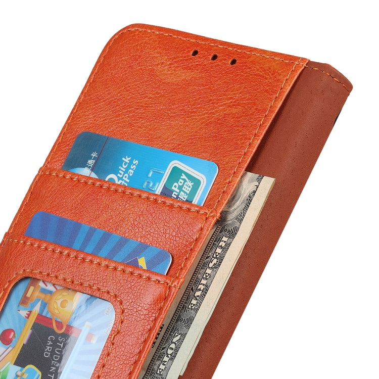 Estuche de cuero con textura de napa, For iPhone 15