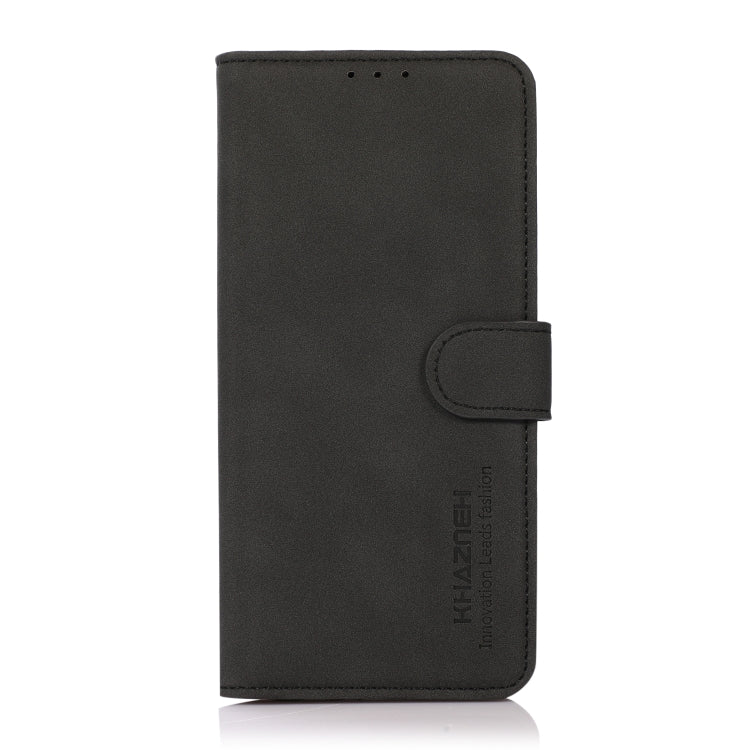 KHAZNEH Estuche para teléfono de cuero con textura mate, For iPhone 15