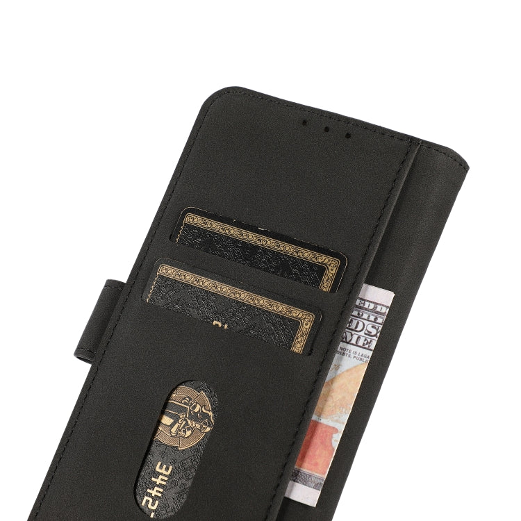 KHAZNEH Estuche para teléfono de cuero con textura mate, For iPhone 15