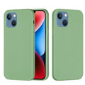 Caja del teléfono de silicona de color sólido, For iPhone 15