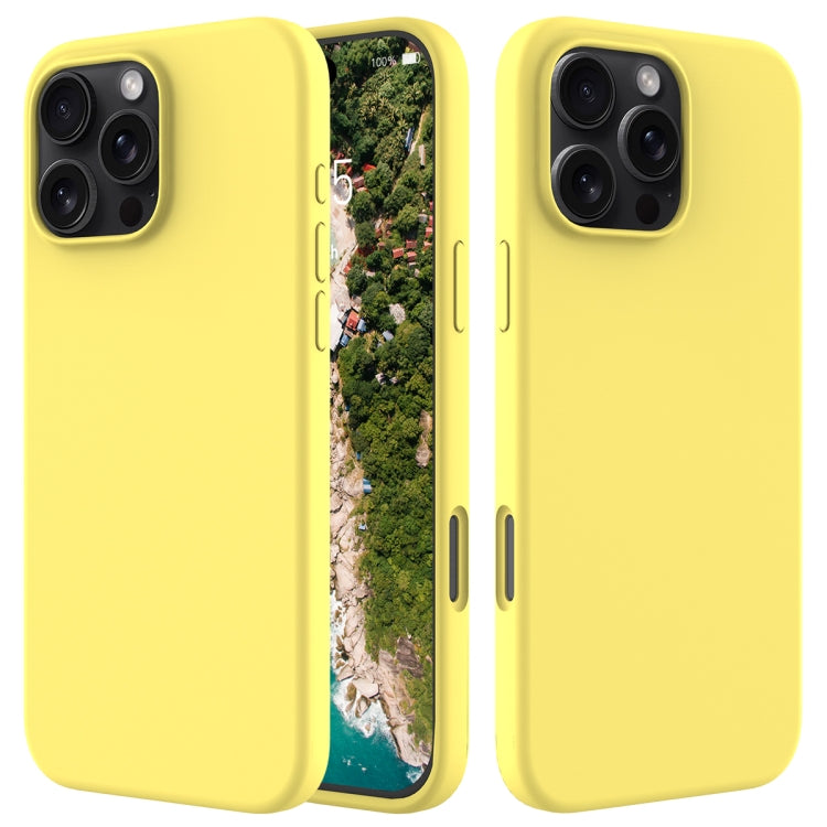 Caja del teléfono de silicona de color sólido, For iPhone Air, For iPhone 16 Pro Max, For iPhone 16 Pro, For iPhone 16 Plus