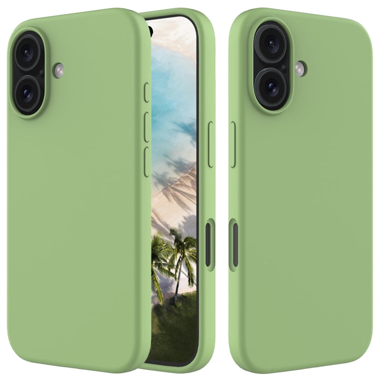 Caja del teléfono de silicona de color sólido, For iPhone 16, For iPhone 15 Pro Max, For iPhone 15 Pro, For iPhone 15 Plus