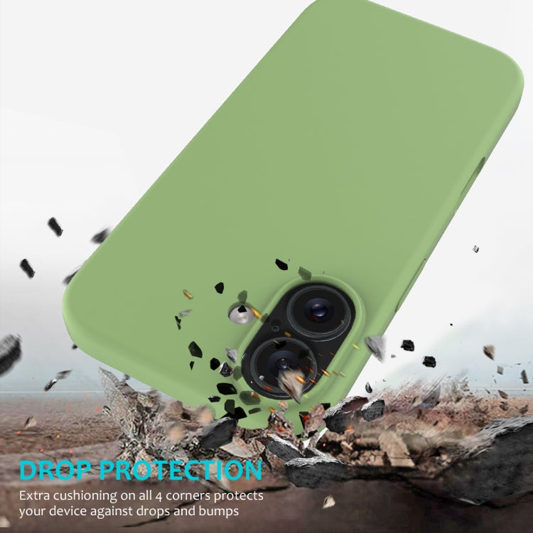 Caja del teléfono de silicona de color sólido, For iPhone 16, For iPhone 15 Pro Max, For iPhone 15 Pro, For iPhone 15 Plus