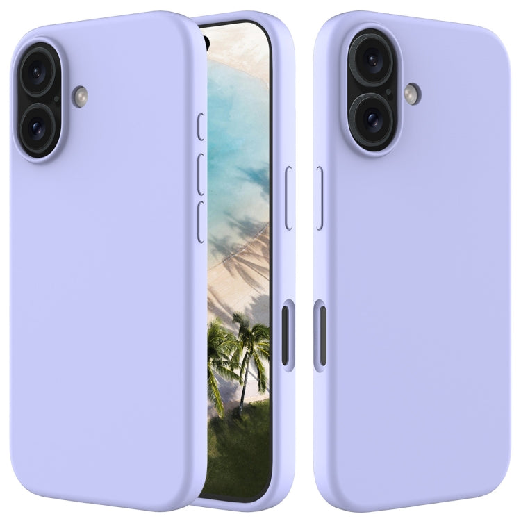 Caja del teléfono de silicona de color sólido, For iPhone 16, For iPhone 15 Pro Max, For iPhone 15 Pro, For iPhone 15 Plus