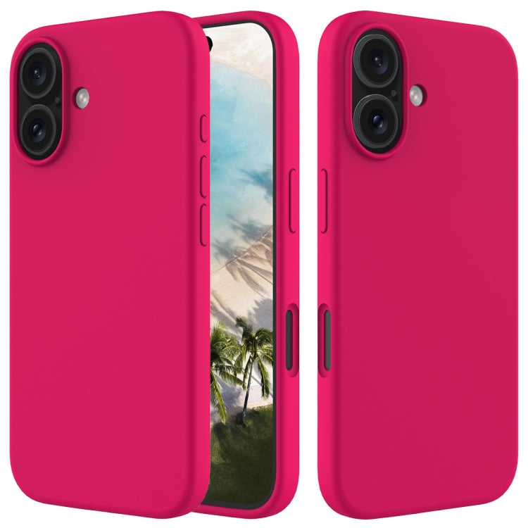 Caja del teléfono de silicona de color sólido, For iPhone 16, For iPhone 15 Pro Max, For iPhone 15 Pro, For iPhone 15 Plus
