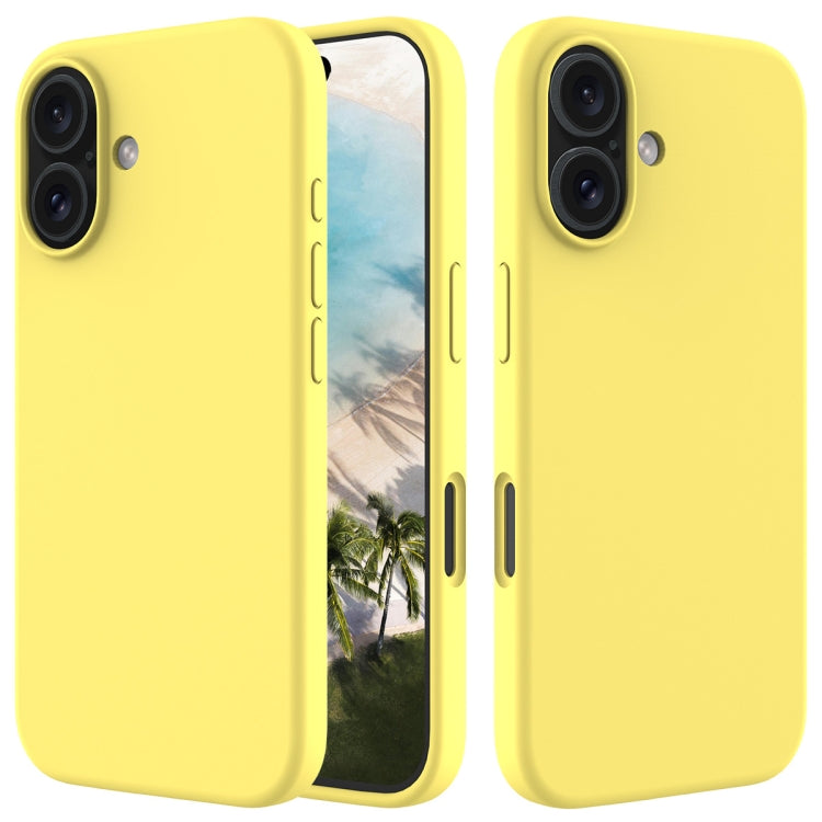 Caja del teléfono de silicona de color sólido, For iPhone 16, For iPhone 15 Pro Max, For iPhone 15 Pro, For iPhone 15 Plus