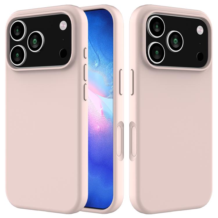 Caja del teléfono de silicona de color sólido, For iPhone 18 Pro / 17 Pro, For iPhone 18 Pro Max / 17 Pro Max, For iPhone 17e / 16e, For iPhone 17
