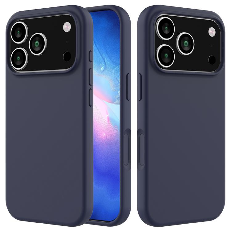 Caja del teléfono de silicona de color sólido, For iPhone 18 Pro / 17 Pro, For iPhone 18 Pro Max / 17 Pro Max, For iPhone 17e / 16e, For iPhone 17