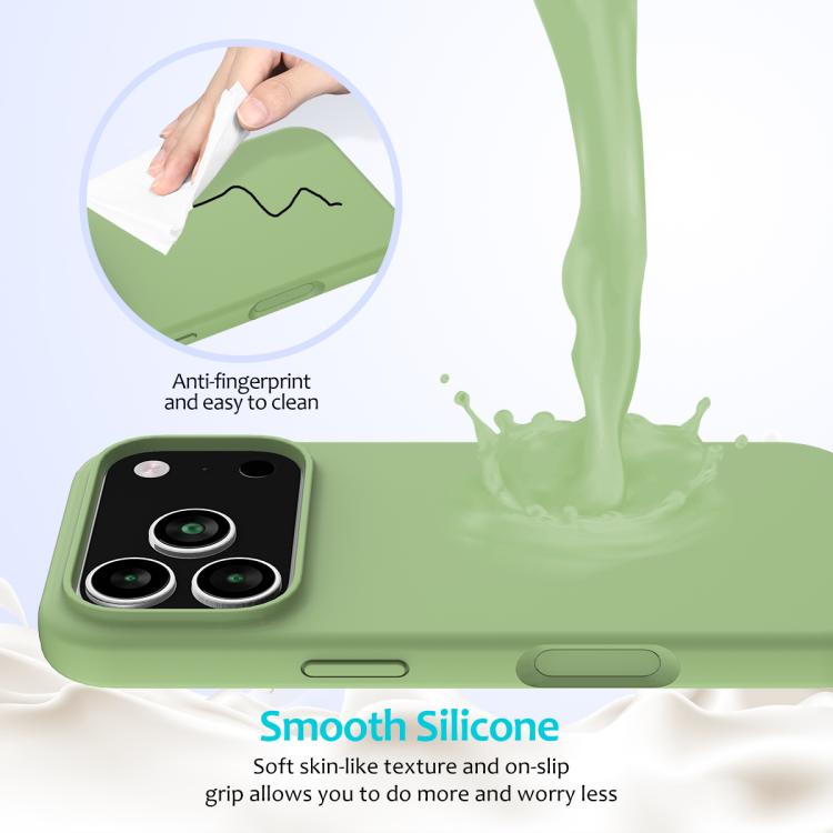 Caja del teléfono de silicona de color sólido, For iPhone 18 Pro / 17 Pro, For iPhone 18 Pro Max / 17 Pro Max, For iPhone 17e / 16e, For iPhone 17