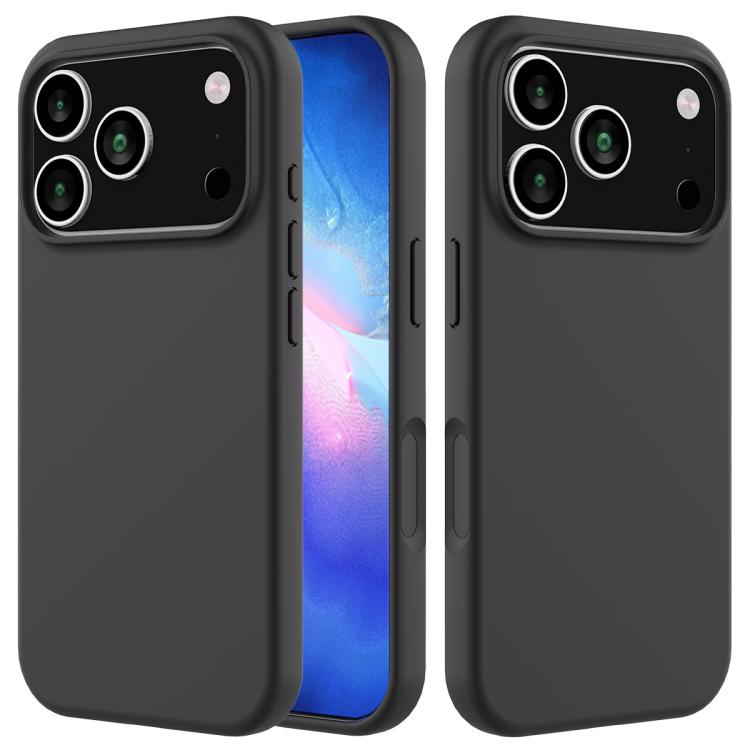 Caja del teléfono de silicona de color sólido, For iPhone 18 Pro / 17 Pro, For iPhone 18 Pro Max / 17 Pro Max, For iPhone 17e / 16e, For iPhone 17