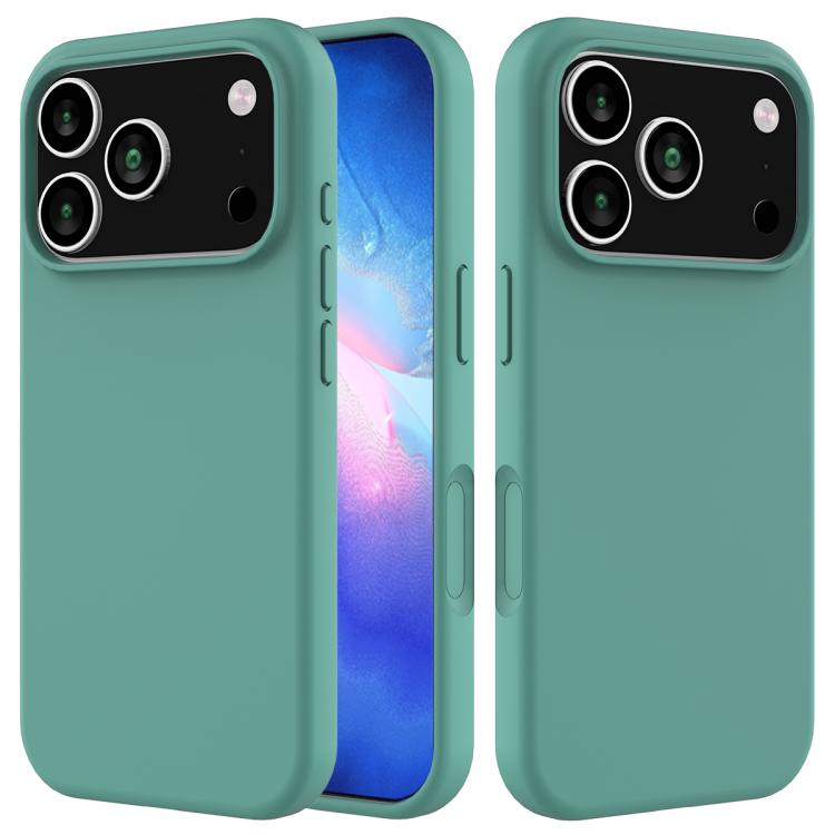 Caja del teléfono de silicona de color sólido, For iPhone 18 Pro / 17 Pro, For iPhone 18 Pro Max / 17 Pro Max, For iPhone 17e / 16e, For iPhone 17