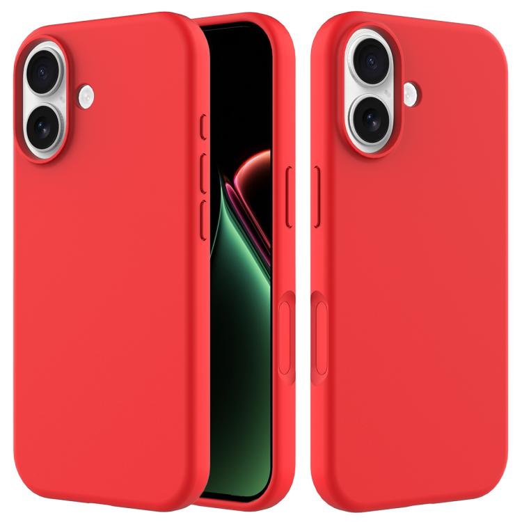 Caja del teléfono de silicona de color sólido, For iPhone 18 Pro / 17 Pro, For iPhone 18 Pro Max / 17 Pro Max, For iPhone 17e / 16e, For iPhone 17