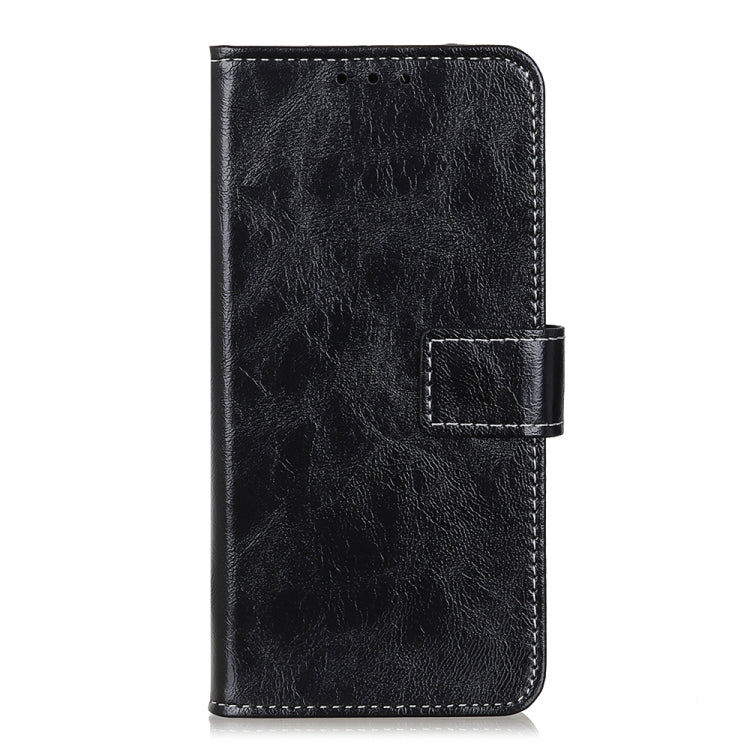Estuche para teléfono de cuero con tapa horizontal y textura de caballo loco retro, For iPhone 15 Pro Max, For iPhone 15 Pro, For iPhone 15 Plus, For iPhone 15