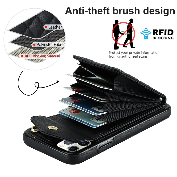 Estuche para teléfono con textura romboidal con cordón largo, For iPhone 11 Pro Max, For iPhone 11, For iPhone 11 Pro, For iPhone XR, For iPhone XS Max