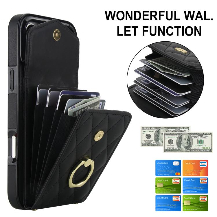 Estuche para teléfono con textura romboidal con cordón largo, For iPhone 18 Pro / 17 Pro, For iPhone 18 Pro Max / 17 Pro Max, For iPhone 17e / 16e, For iPhone 17, For iPhone Air, For iPhone 15 Pro Max