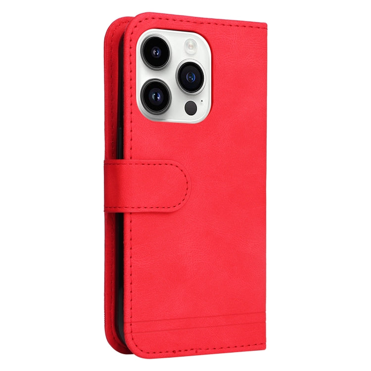 Skin Feel Life Tree Estuche de cuero para teléfono, For iPhone 15 Pro Max, For iPhone 15 Pro, For iPhone 15 Plus, For iPhone 15