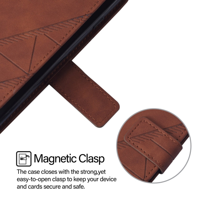 Estuche para teléfono de cuero con tapa en relieve 3D Crossbody, For iPhone 16, For iPhone 15 Pro Max, For iPhone 15 Pro, For iPhone 15 Plus, For iPhone 15, For iPod Touch 7 / 6 / 5
